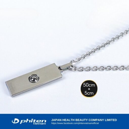 vòng cổ Stainless Chain With Titanium Plate & Titan Ball