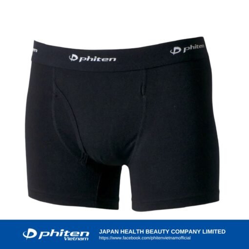 Quần lót Boxer Phiten Raku black
