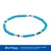 Vòng Chân Phiten Glass Beads Xanh