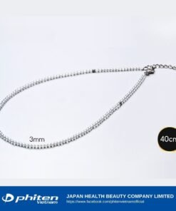 Vòng Cổ Phiten Crystal (3mm)