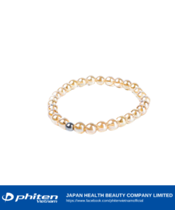 Vòng Tay - PHITEN AURA CRYSTAL BRACELET GOLD 16CM