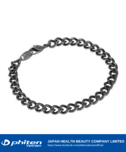 Vòng Tay - PHITEN CARBONIZED TITANIUM CHAIN BRACELET