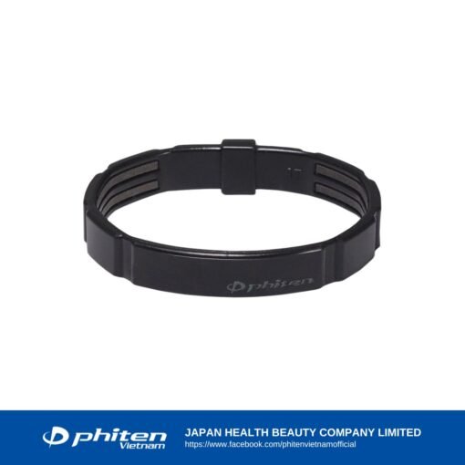 Vòng Tay - PHITEN RAKUWA BRACELET S MODULUS Đen