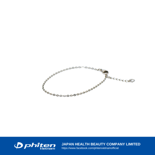 Vòng Tay - PHITEN TITANIUM CHAIN BRACELET ADZUKI PRESS 0.5φ