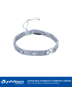 Vòng tay Phiten Titanium Bracelet Hard Coat_JXE1710_19CM
