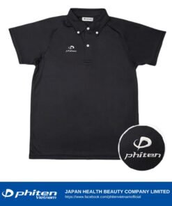 phiten polo shirt black