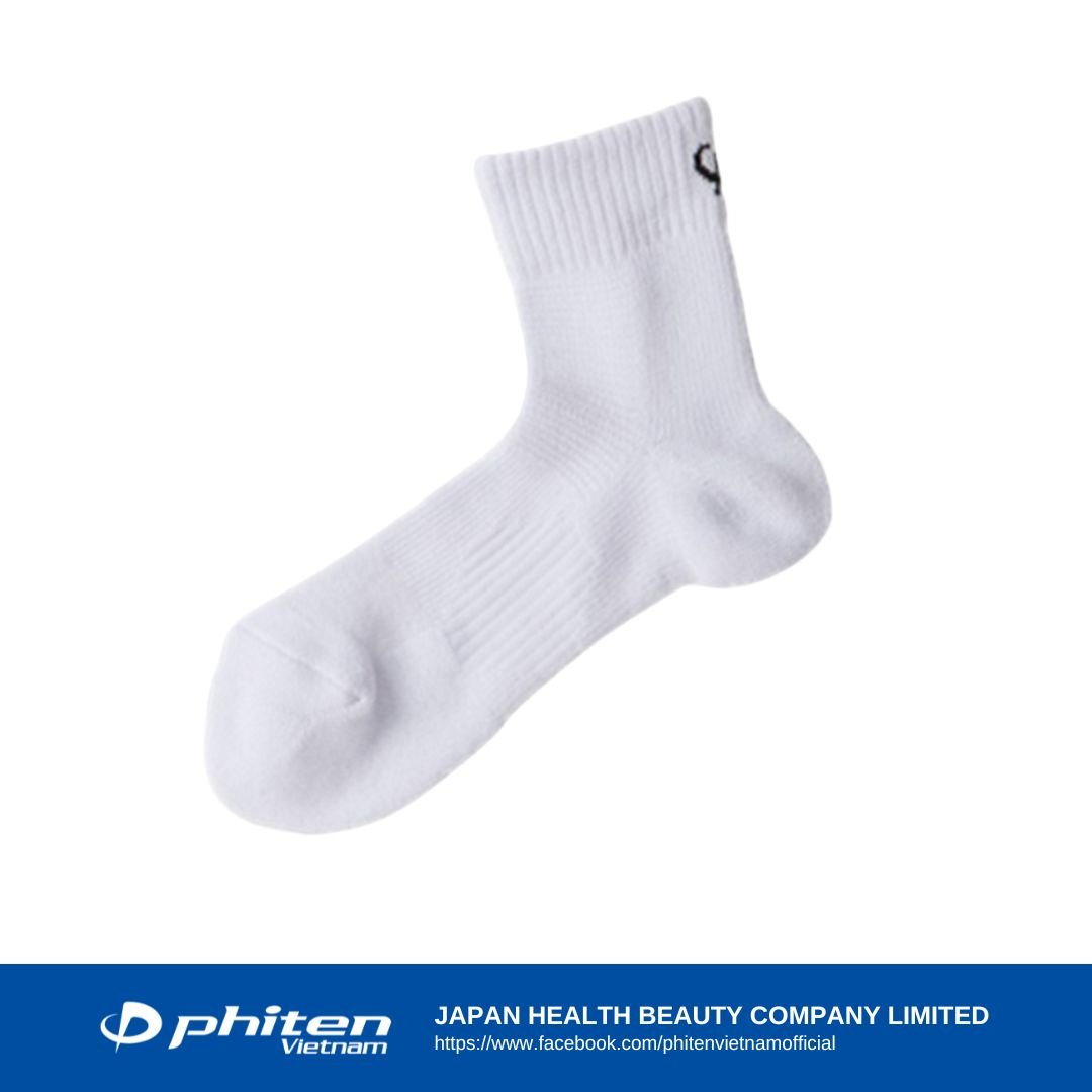tất vớ cổ cao thể thao phiten
